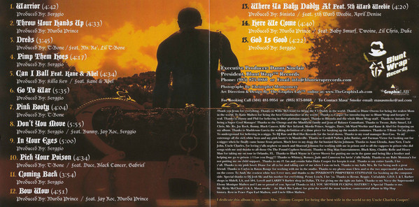 Mandingo Warrior by Masa' Smoke (CD 2004 Blunt Wrap Records) in 